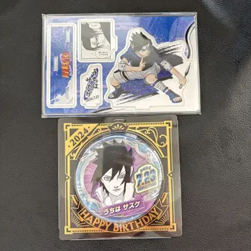 NARUTO 벌스데이 생일 캔뱃지 명장면 디오라마 피규어