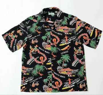 SUN SURF RAYON S/S SOUTHSEA TRIP 알로하 셔츠
