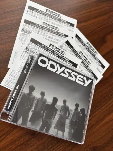 RIIZE riize ODYSSEY 앨범 시리얼 넘버 포함 CD