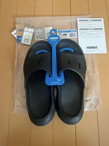 호카오네오네 리커버리 샌들 25.0 블랙 HOKA ONE ONE