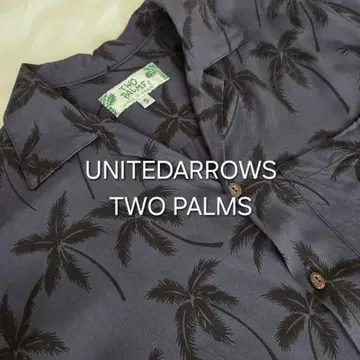 UNITED ARROWS TWO PALMS 알로하 셔츠