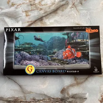 PIXAR HAPPY 복권 제일복권 G상 캔버스 보드 니모