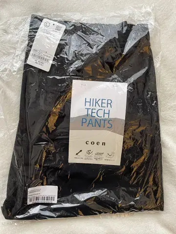 HIKER TECH PANTS L 블랙