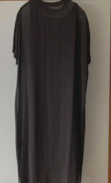쉬폰 레이어드 돌먼 슬리브 원피스 다크 브라운