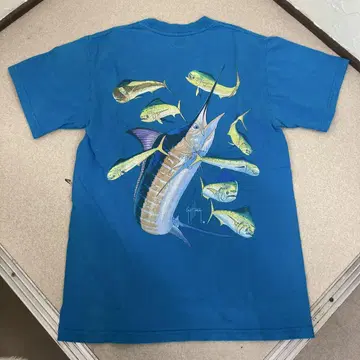 GUYHARVEY 가다랑어 백 프린트 S