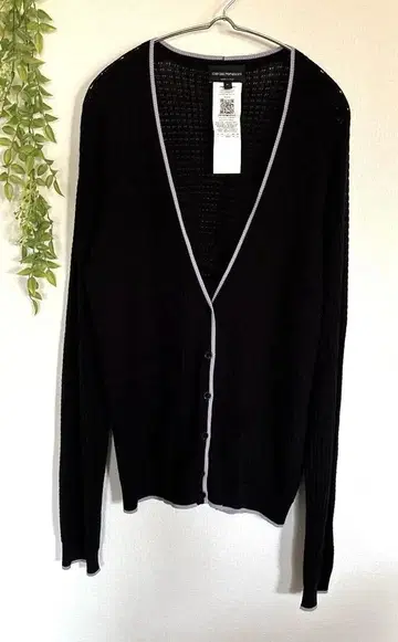 새상품급 엠포리오 아르마니 가디건 블랙 XL(LL)