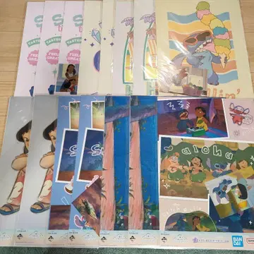 스티치 제일복권 포스터 & 엽서 세트