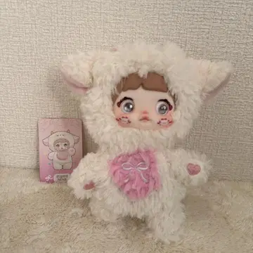 Nommi V1 NENE 염소 화이트 염소 봉제 인형