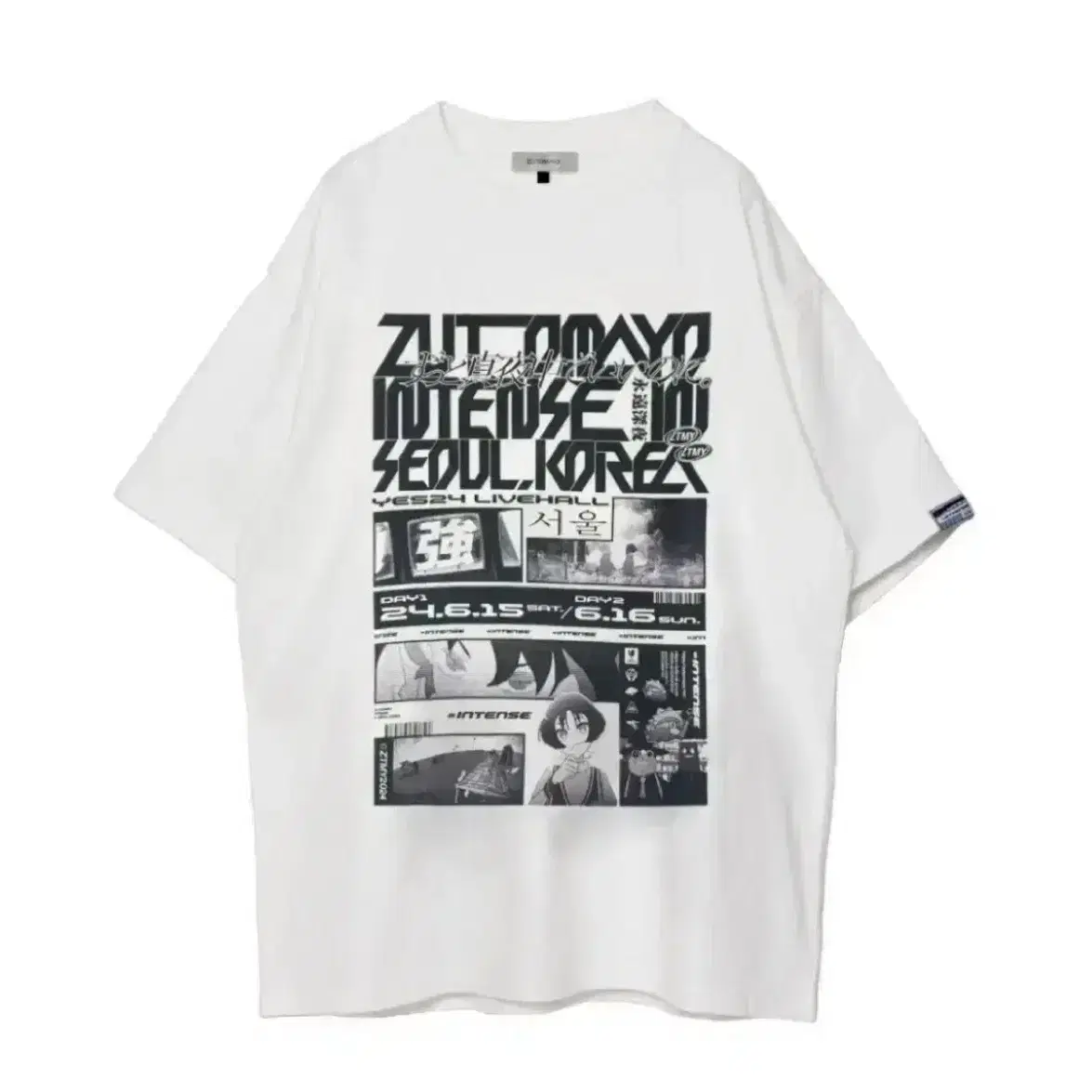 Zutomayo Live in Korea T-shirt White L #즛토마요,#내한