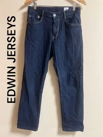 EDWIN JERSEYS 에드윈 다크 블루 데님 S