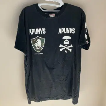 Aape 블랙 티셔츠 L 사이즈