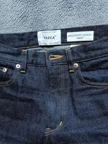 YAECA 스트레이트 데님 일본제 사이즈 31 1-14w