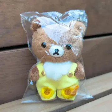 고흐 전 리락쿠마 차이로이코마 브로치 봉제 인형
