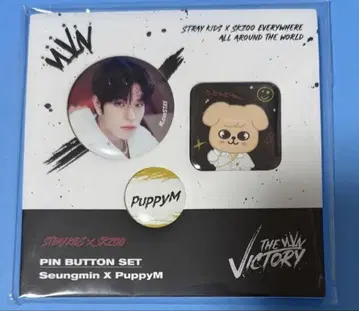 straykids 스키즈 victory 승민 핀 버튼 세트 캔뱃지
