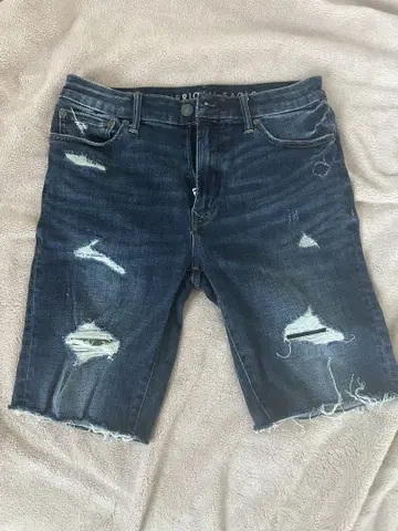 AMERICAN EAGLE OUTFITTERS 데미지 숏 팬츠 30