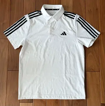 아디다스 HEAT.RDY 피케 셔츠 화이트