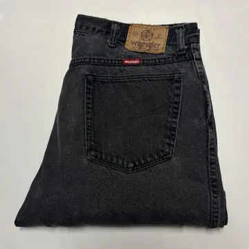 USA제 Wrangler 랭글러 데님 팬츠 블랙 W38 L32