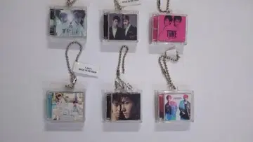 동방신기 CD형 키링 6개 세트