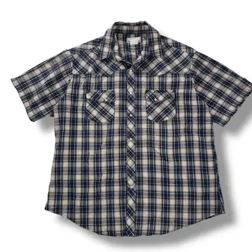 90s 랭글러 wrangler 웨스턴 셔츠 옴브레 셔츠 구제 의류