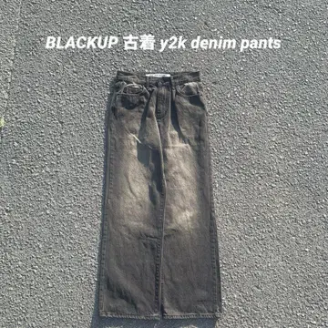 BLACKUP 구제 의류 y2k 데님 팬츠