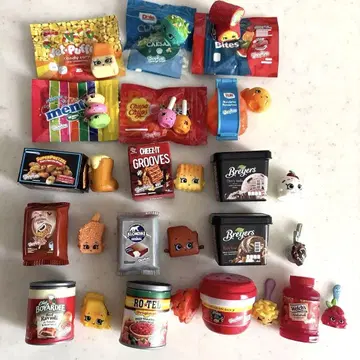 미국 toy 샵 킨즈 미니어처 완구
