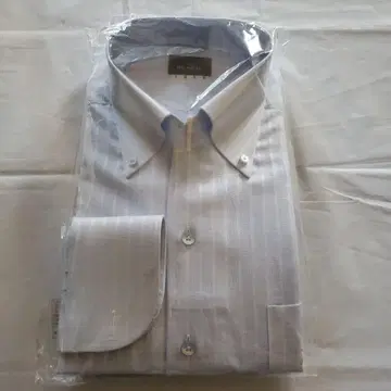 미사용 SCABAL 스트라이프 드레스 셔츠 1806 오더 셔츠