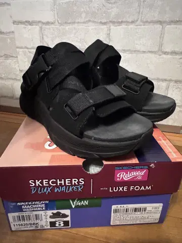 스케쳐스 SKECHERS D'Lux Walker 119820