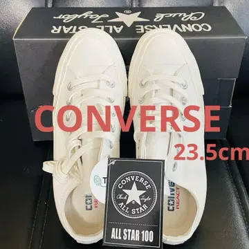 CONVERSE ALL STAR 100 화이트 4.5 23.5cm