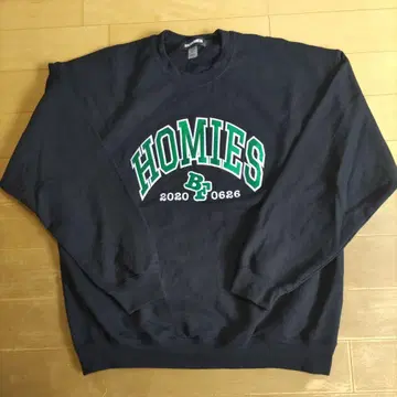 HOMIES 블랙 맨투맨 XL