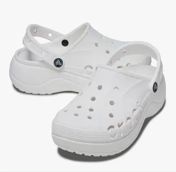 Crocs 파나 플랫폼 크로그 화이트 23~24cm