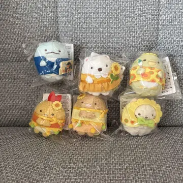 고흐 전 한정 스미코구라시 봉제 인형 6종 세트