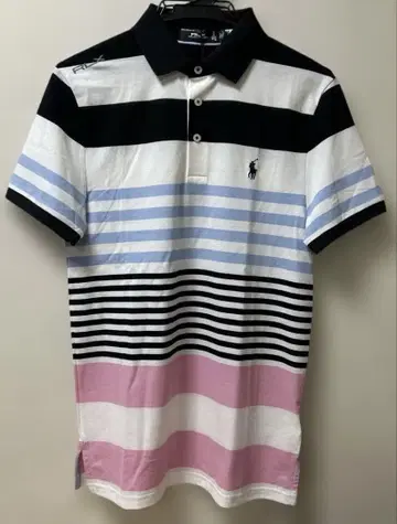 RLX Ralph Lauren 스트라이프 폴로 셔츠