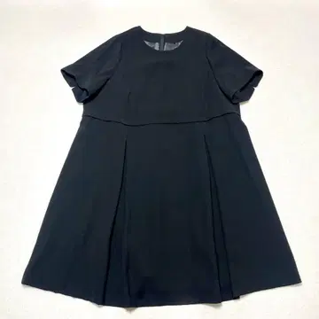 31호 6L 상당 블랙 포멀 원피스 상복 예복 빅 사이즈