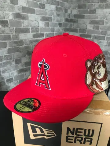 오타니 쇼헤이 1st 팀 엔젤스 NEWERA 아티스트 콜라보 캡 5/8