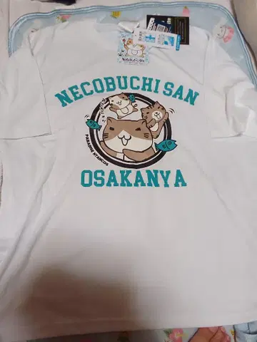 네코부치 씨 OSAKANYA 티셔츠 LL