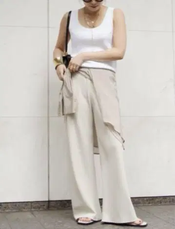 엘라스틱 팬츠 36 내추럴