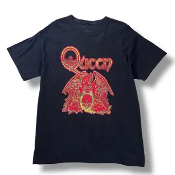 QUEEN 퀸 밴드 티셔츠 락 티셔츠 티셔츠 L 블랙