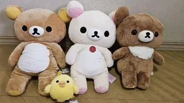 리락쿠마 코리락쿠마 키이로이토리 고구마 L 사이즈 봉제 인형.