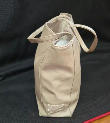 kitamura 토트백 베이지 베이지 합성 가죽 토트백