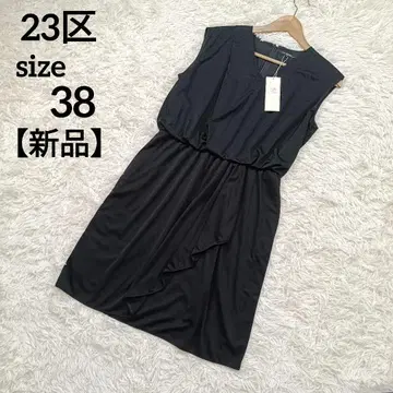 23구 23KU 포멀 원피스 38 M 9호 블랙