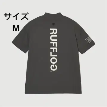 RUFFLOG 반팔 모크넥 셔츠 사이즈 M