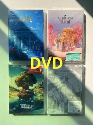 Mrs.GREEN APPLE/일반ver DVD 4작품
