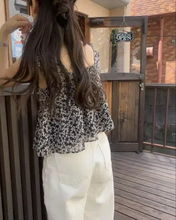 LITER 플로어 블라우스