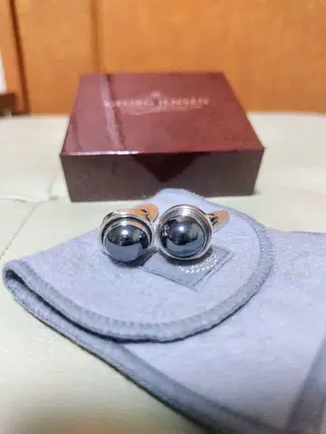 Georg Jensen 볼형 커프스 단추
