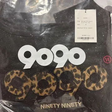 9090 girl OG 로고 오프 숄더 티셔츠 M