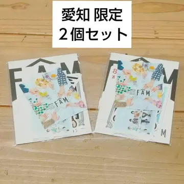 timelesz 아이치 회장에서만 판매되는 스티커 세트 2개 세트