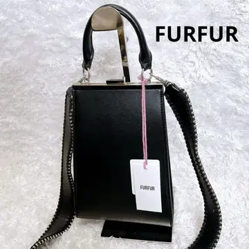 FURFUR 퍼퍼 숄더백 가마구치