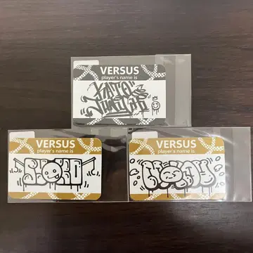 VERSUS 가챠 가토 준이치 아사리 쇼코 모코 스티커