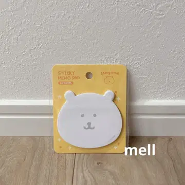 나가노의 곰 메모 패드 한국