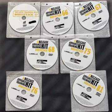 레즈밀즈 바디 어택 52부터 81 DVD